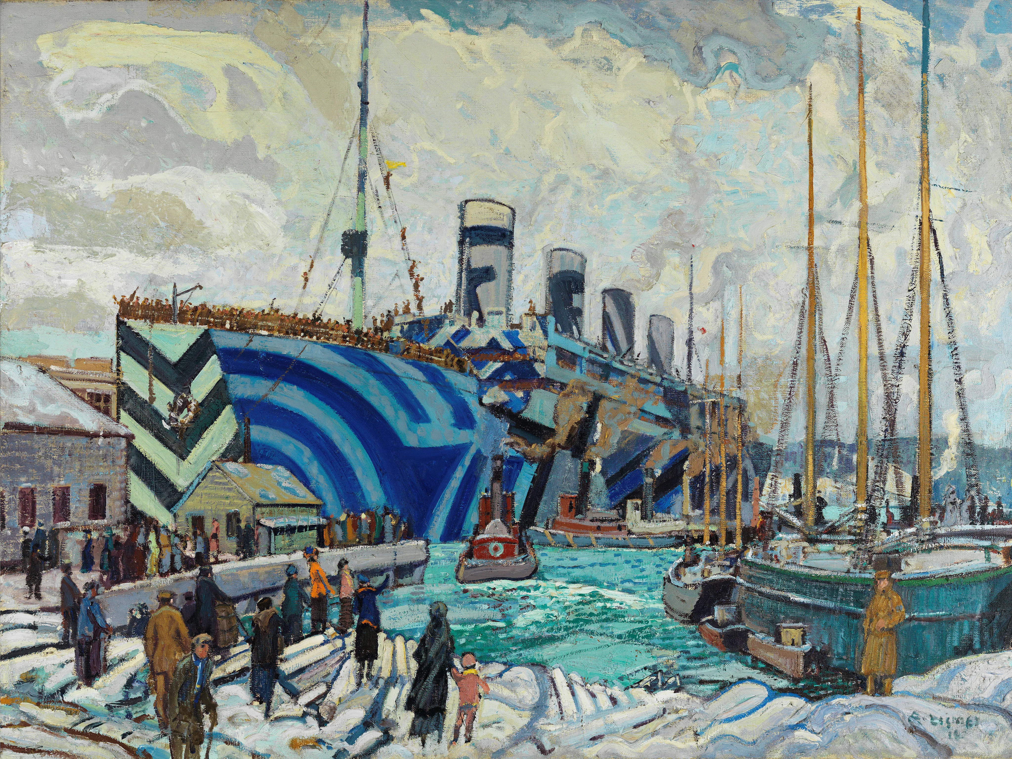 Dazzle Camouflage Historical Photo