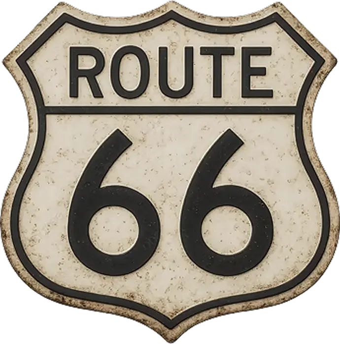 Old Route 66 Sign
