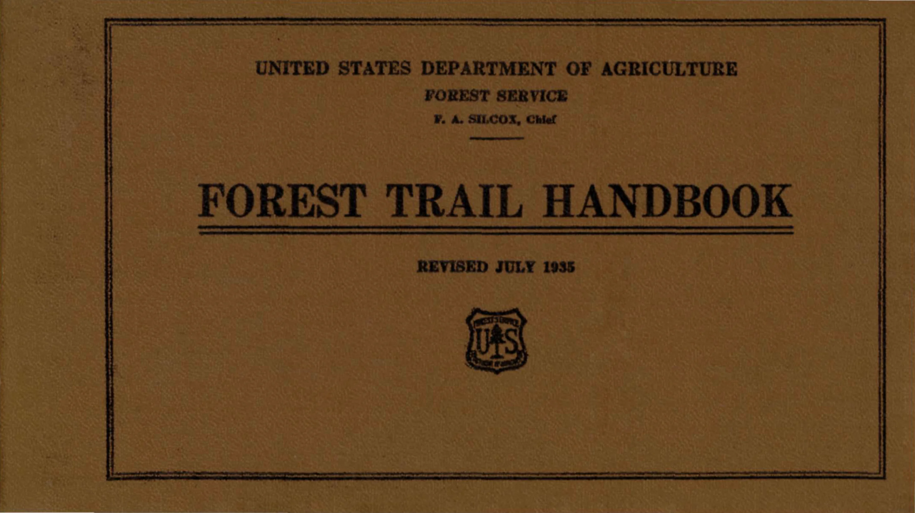 Forest Trail Handbook, 1935