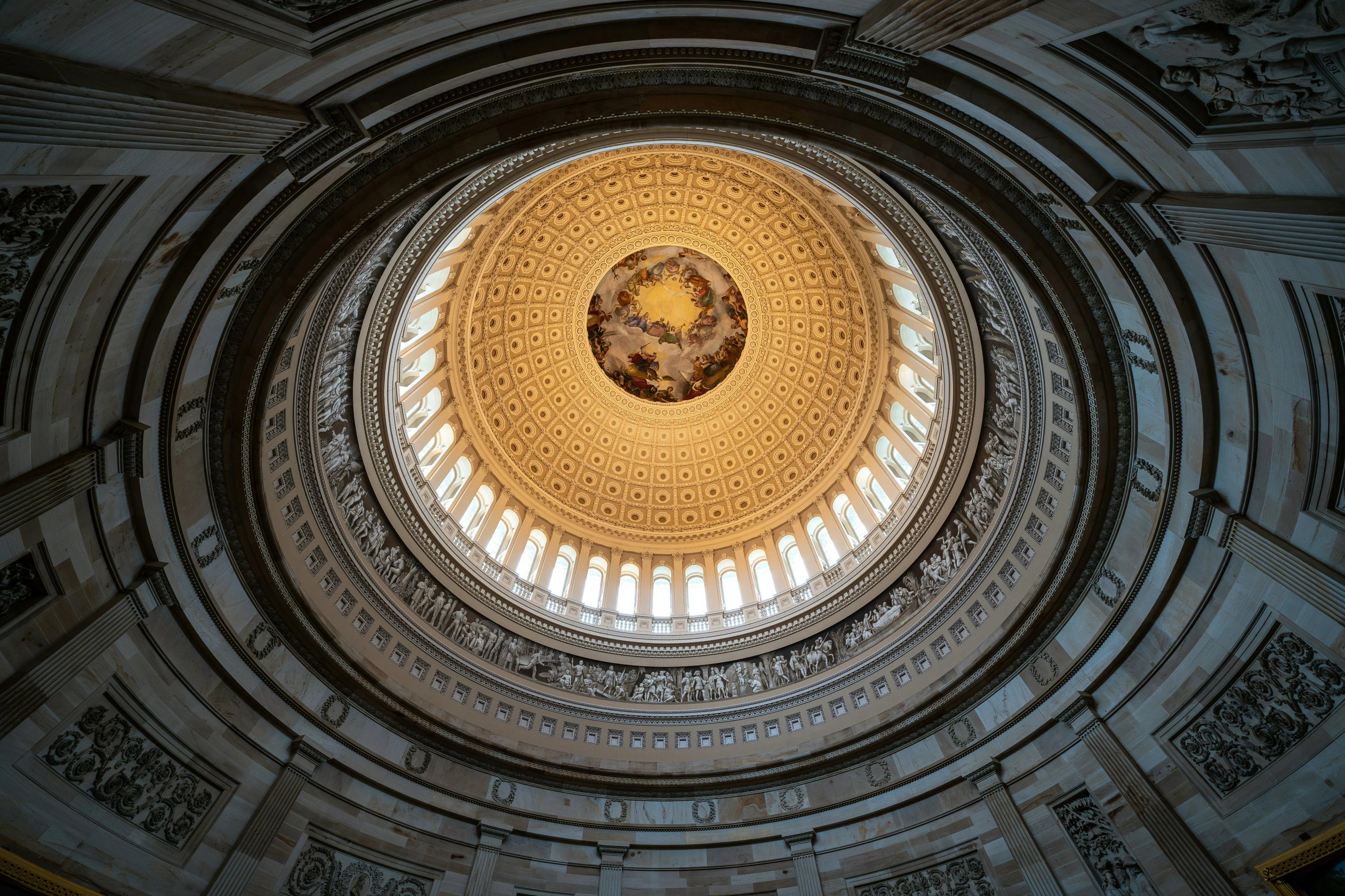 The dome of the Capitol Building